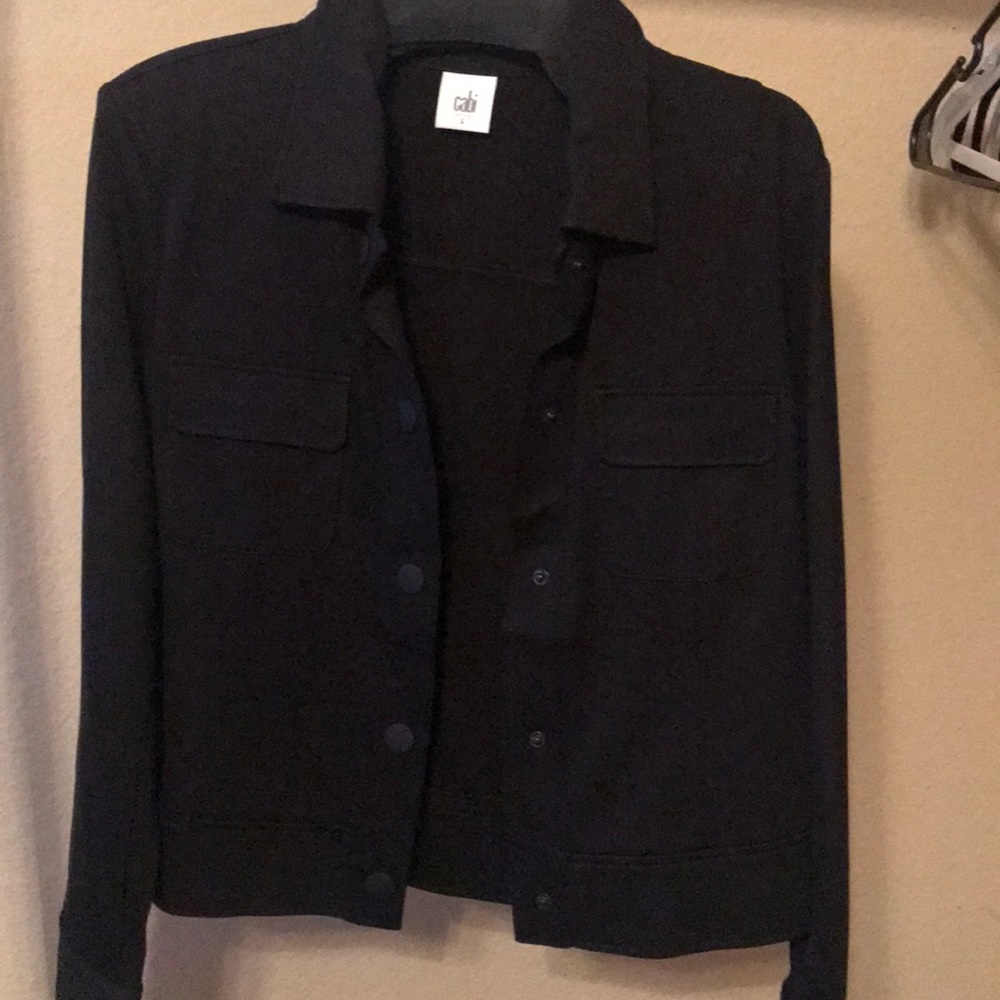 Black utility jacket